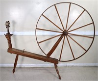 19th C. B. Sanford Spinning Wheel