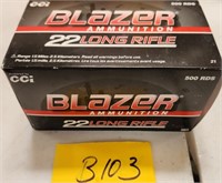 284 - BLAZER 22LR AMMUITION (B103)