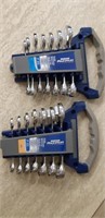 2 Mastercraft stubby combo wrench sets
