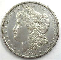 1891-O Morgan UNC