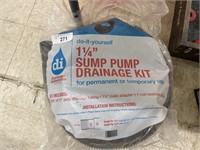 SUMP PUMP DRAIN KIT