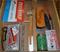 Drawer lot w/ Shoe Cleaning Items +