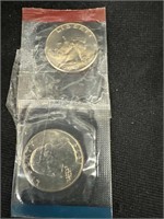 Pair of 1979 United States quarters