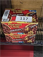 2-6ct hormel chili with beans 12/25