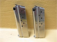 Two Empty 9MM Magazines