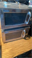 2pc Sharp Commercial Microwaves working dents