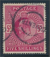 GREAT BRITAIN #140 USED VF-EXTRA FINE