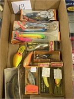 Fishing Lures in the boxes