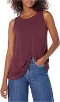 Essentials Women's Swing Tank  Burgundy  Size M