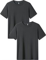 LAPASA Mens 2-Pack Short Sleeve T-Shirts
