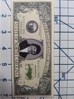 North Carolina novelty banknote