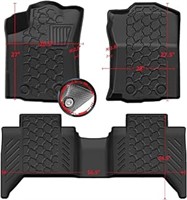 Anti-slip 3d Truck Floor Mats 3pcs Custom Fit