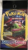 Pokémon Sword and shield 3 card Booster Pack