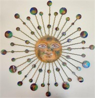 L - SUNBURST WALL DECOR (Y1)