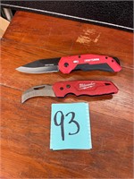 Craftsman & Milwaukee pocketknives