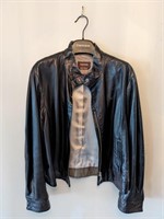 Vintage Denier Leather Coat (Xs)