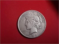 SILVER PEACE DOLLAR 1922