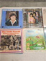 LP Vinyl Records- Disney, Christmas, Donny Osmond