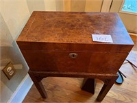 REALLY NICE WOODEN CHEST TABLE