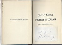 John F Kennedy signed Profiles in Courage book