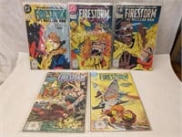 5 Firestorm Comics #s 77,78,79,80,81