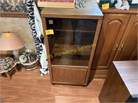 Glass Front Radio Cabinet