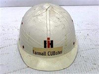 International Farmall Cubster Hard Hat, Has A Crac