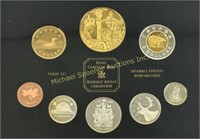 2002 GOLDEN JUBILEE 8 COIN DOUBLE DOLLAR SET