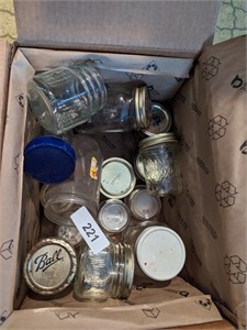 Assorted Canning & Jelly Jars