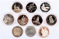 Coin Assorted Commemorative Half Dollars 10 pcs