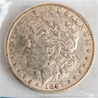 Coin 1897-O Morgan Silver Dollar Extra Fine