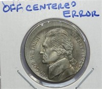 1994-P Jefferson Nickel Mint Error