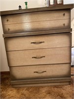 Mid Century Chest Of Drawers 42”36”x