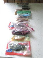 RUBBER FISHING LURES