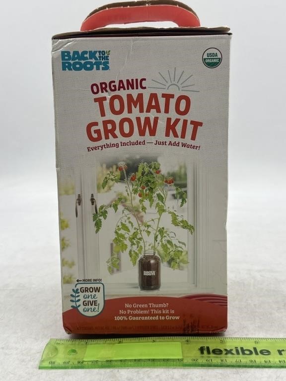 NEW Back To The Roots Organic Tomato Grow Kit