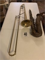 Vintage Saxophone & Trombone