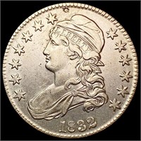 1832 Sm Letters Capped Bust Half Dollar CLOSELY