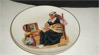 Memories Plate 1984 Norman Rockwell Plate