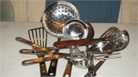 Collection of Cooking and Serving Flatware