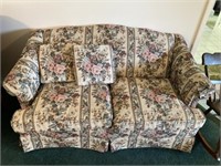 Clayton Marcus Floral Upholstered Loveseat