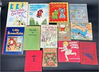 Vintage Children's Books - Dr Seuss, Heidi +