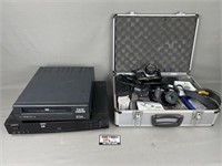 Cameras: Nikon, Olympus; VHS & DVD Players