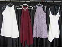 (4) Misc. Women's Short Dresses Sz.M
