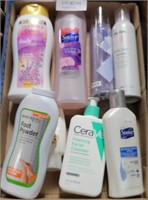 FLAT OF ASSORTED TOILETRIES