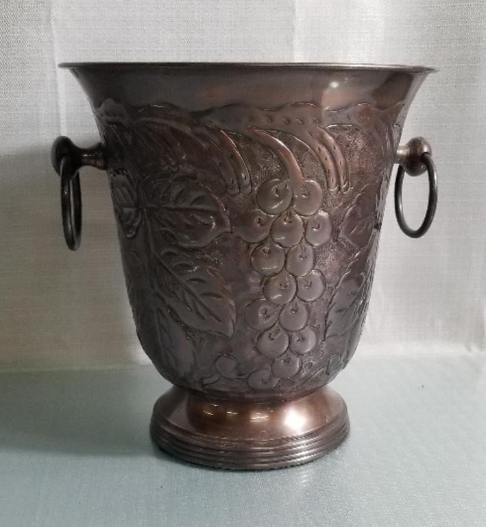Vintage Copper Champagne Bucket-Made In