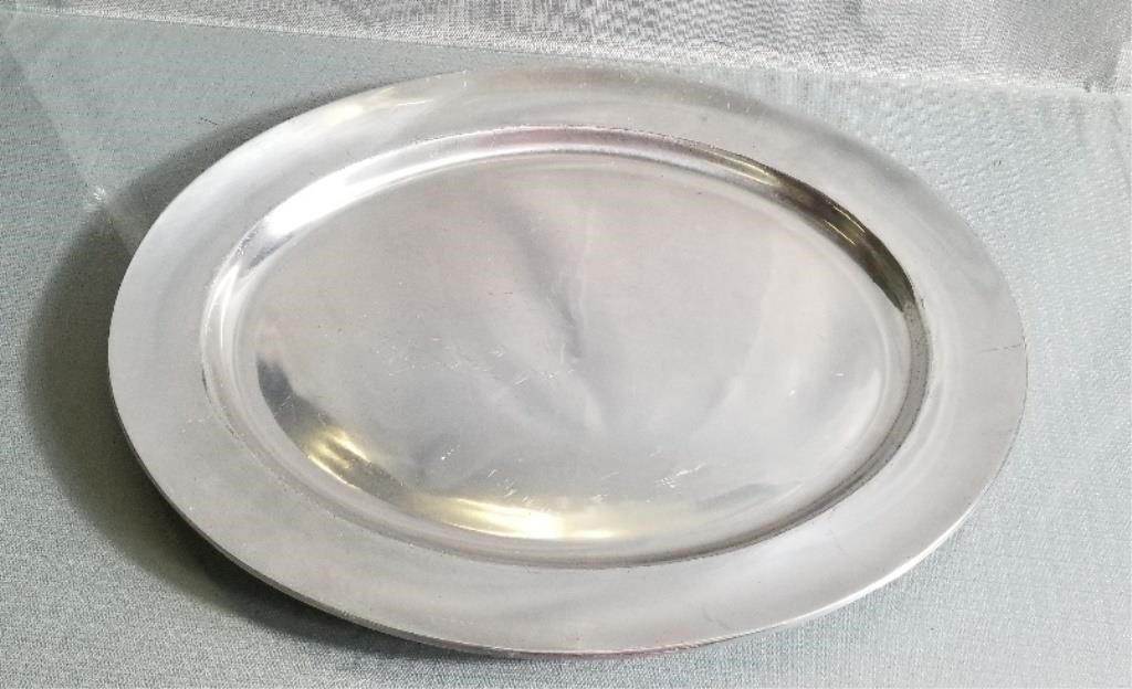 19in Pewter Platter