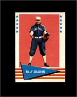 1961 Fleer High #141 Billy Sullivan EX to EX-MT+