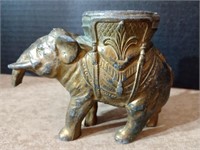 Antique elephant incense burner