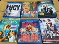 6- Assorted Blu-Ray's Group W