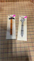 Hammer and wrench pen